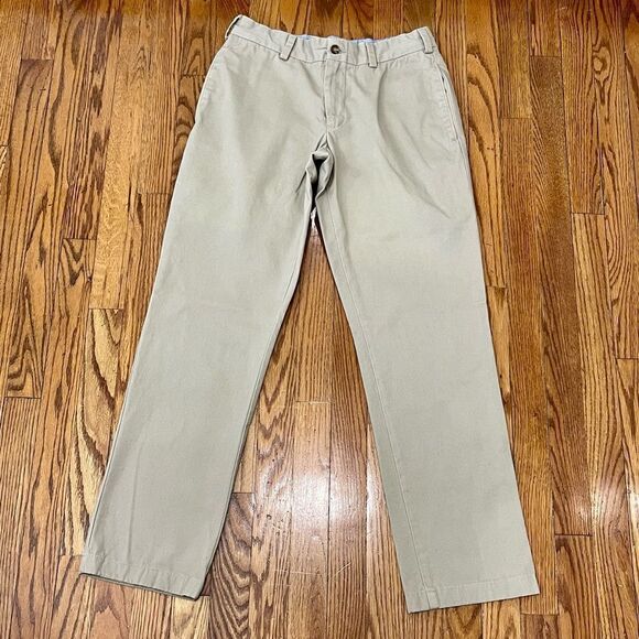 Franks Pants Flat Front Khaki Chinos. Size 31.